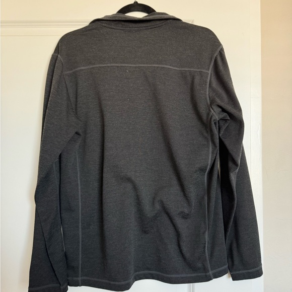 Gray Quarter-Zip Pullover - Picture 2 of 3